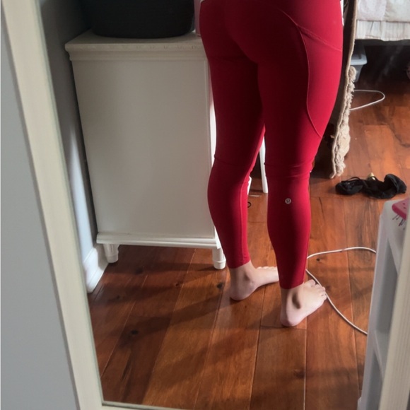 lululemon Red Leggings - Picture 2 of 4